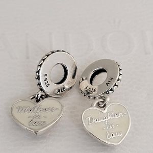 ♥️Authentic Pandora ⭐️RETIRED⭐️ MOTHER & DAUGHTER DANGLE CHARM🎁